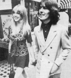 George with his wife